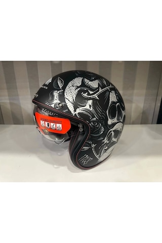 Mt Helmets Kask Mt Lemans 2 Sv Breakout B2 Mat Şeffaf Vizörlü Motosiklet Kaskı Siyah