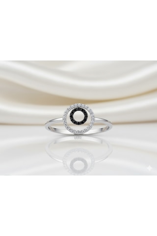 Ariş Siyah Pırlanta Yüzük
