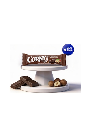 Corny Çikolata Fındık Tam Tahıl Bar X 12 Adet