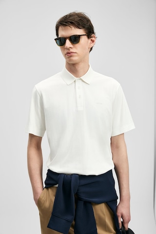 Lufian Hudson Smart Erkek Polo T-shirt 111040234 Beyaz