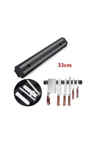 Duvara Monteli Mıknatıslı Bıçak Çatal Kaşık Askısı 33 Cm Asorti Ankay-640