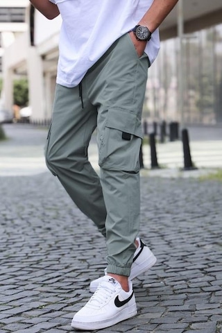 Madmext Çağla Yeşili Kargo Cep Erkek Jogger Pantolon 5461 Çağla Yeşili