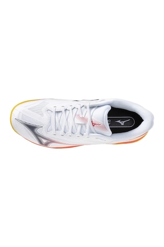 Mizuno Wave Exceed Court Cc Erkek Tenis Ayakkabısı Beyaz / Turuncu Çok Renkli