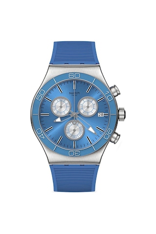 Swatch Yvs485 Blue Is All Erkek Kol Saati Metal