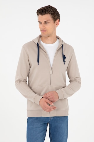 U.s. Polo Assn. Erkek Taş Sweatshirt 50289028-vr049 Taş