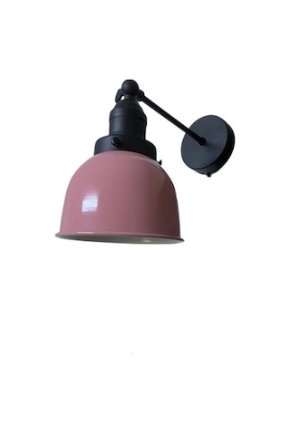 Rsylight Retro Metal Dekoratif Rustik Pembe Mafsallı Duvar Aplik Diğer