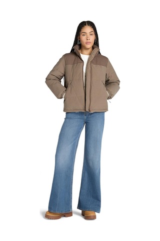 Timberland Welch Mountaın Synthetic Insulated Puffe Kadın Ceket Tb0a2qz3bk01 Kahverengi