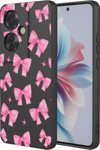 Oppo A74 İle Uyumlu Premier Kalite Özel Üretim Baskılı Silikon Telefon Kılıfı Bc 5 Siyah