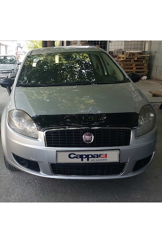 Cappafe Fiat Linea Ön Kaput Koruma Rüzgarlık 4Mm Abs 2007-2018