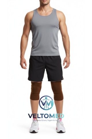 Deve Tüyü Yün Dizlik Isıtır Sıcak Tutar Unisex Giyilen Model 1 Çift Xxl Beden S