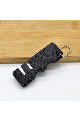 Pazly 4 Adet Outdoor Bıçak Bileyici Speeder Mini, Abs Seramik Karbon Çelik, Hafif Dayanıklı Taşınabilir Bıçak Bileyici