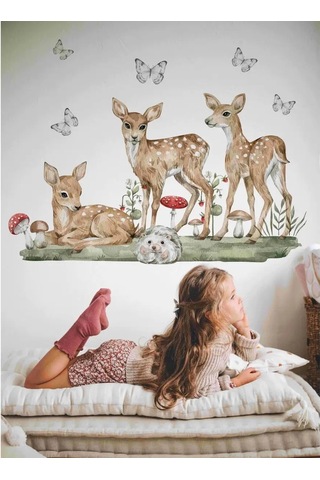 Wallshebno Çocuklar İçin Duvar Dekoru İç Mekan Stickerları 151645445 Diğer