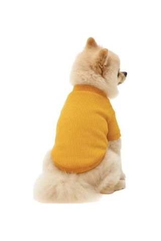 Gedyco Hardal Küçük Irk Köpek Likralı Triko