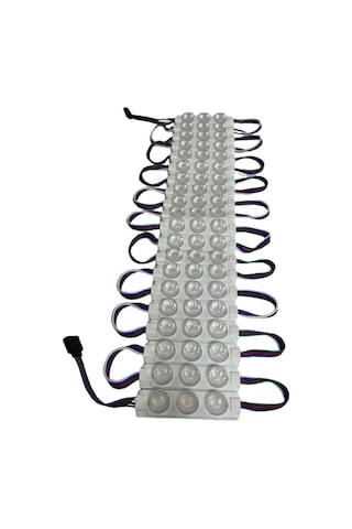 Akvaryum Mutfak Dolap Ayna Modül Led Aydınlatma Rgb Işık Mercekli Vitrin Tezgah Mağza Ürün Gösteri 3w Dc 12v RGB
