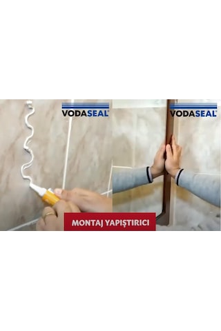 Vodaseal Monte-et Yapıştır-yalıt-doldur Macunu Tüp Beyaz - 75 Gr.