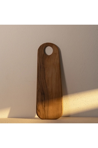 Vivi Ceviz Ahşap Kesme & Sunum Tahtası 60x21,5x1.8 Cm