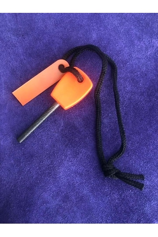 Magnezyum Çubuğu Turuncu - Ateş Başlatıcı Magnezyum Çubuk Çok Renkli
