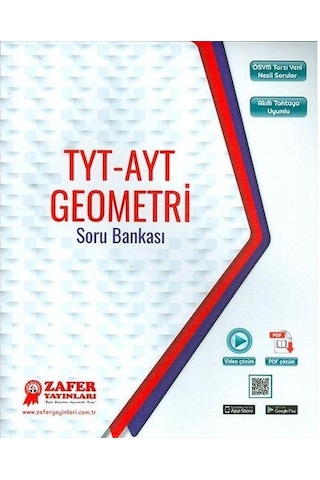 TYT AYT Geometri Soru Bankası - Zafer Yayınları TYT AYT Geometri Soru Bankası - Zafer Yayınları