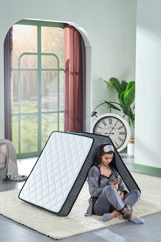 Ultra Deluxe Gri Katlanır & Misafir & Yer Yatağı Ölçü Seçenekli