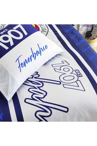 Taç Lisanslı Nevresim Takımı Fenerbahçe 1907 Glow Tek Kişilik