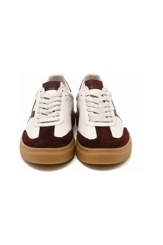 Sneaker Günlük Kadın Mar-25y-192-3030 John May 95-04-20 Bej-bordo Bej-bordo Bej - Bordo