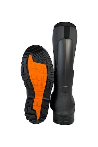 Polly Boot Ranger Outdoor Poliüretan Neopren Avcı Balıkçı Çizmesi Siyah