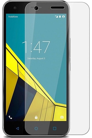 Vodafone Smart 6 Nano Kırılmaz Cam Ekran Koruyucu Şeffaf