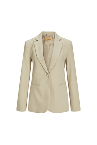 Jack & Jones Kadın Tek Dügmeli Keten Karışımlı Ceket - Ellis - 12268835 Feather Gray