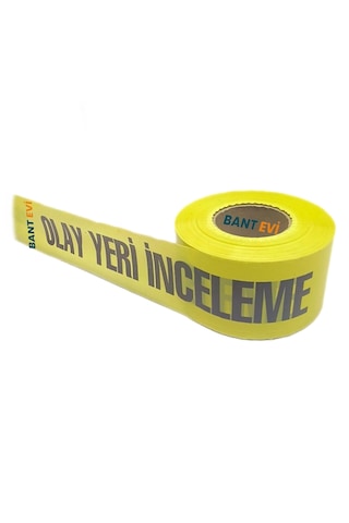 Olay Yeri İnceleme Bandı 7cmx500metre Olay Yeri İkaz Şeridi