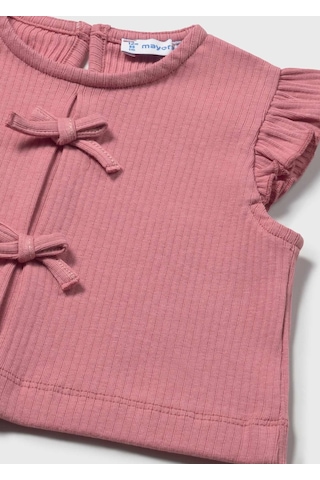 Mayoral Kız Bebek Ribana Tshirt Pembe Pembe