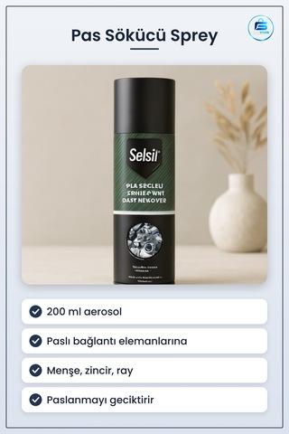 Pas Sökücü Ve Yağlayıcı Genel Bakım Spreyi 200 Ml Paslı Somun Civ