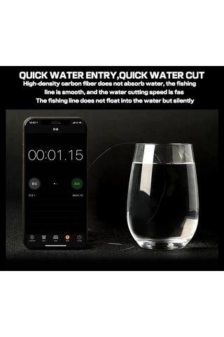 Ghotda 100% Flurokarbon Olta 0.6 -8.0 100m Süper Mukavemetli Oltalar Güçlü Aşınma Direnci