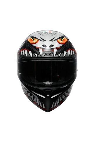Agv K1 S Lyzard Matt - Black / Grey / Red - M Diğer
