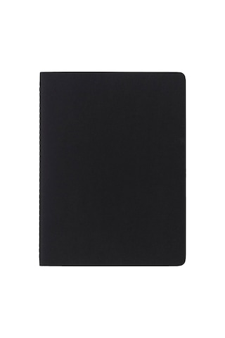 Cahier Ch4stnb Çalışma Defterleri Dersler İçin, Xlarge, 2'li Set, Çizgili, Karton Kapaklı Siyah, Kahverengi Kraf