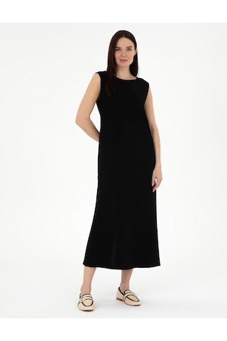 Pierre Cardin Kadın Siyah Elbise Dokuma 50301066-vr046 Siyah
