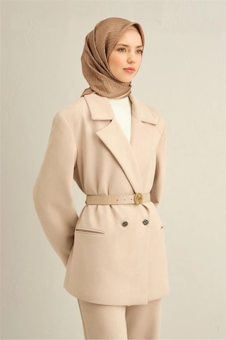 Armine Sura İpek Eşarp 9301d-06 Haki - Vizon Vizon