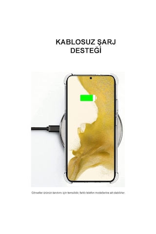 Tecno Uyumlu Camon 19 Kapak Kamera Korumalı Airbag Antishock Köşe Korumalı Şeffaf Silikon Kılıf