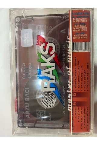 3 Adet Arzu Bacı Kaset