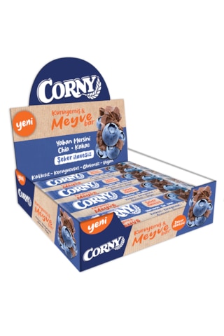 Corny Kuruyemiş Ve Meyve Bar Yaban Mersini -chia-kakao 35 Gr X12l
