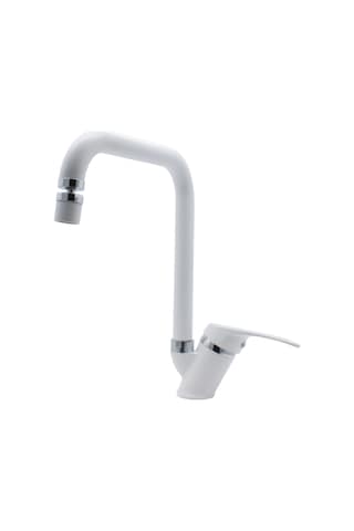 Kustar Lexus Beyaz Mutfak Eviye Bataryası