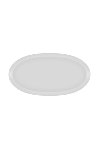 The Mia Cotta Limoges Oval Servis Beyaz 43x22 Cm