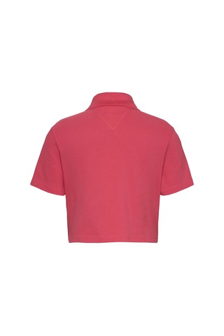 Tommy Hilfiger Tjw Crp Badge Ss Pol, Xı2 Pembe Kadın T-shirt & Polo