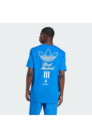 Adidas Real Madrid Terrace Icons Graphic Erkek Tişört C-adıjm2123e50a00 Mavi