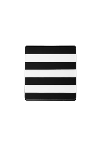 Siyah - Beyaz Kaydırmaz Tabanlı Mat Mouse Pad 32x24cm - Fc1068