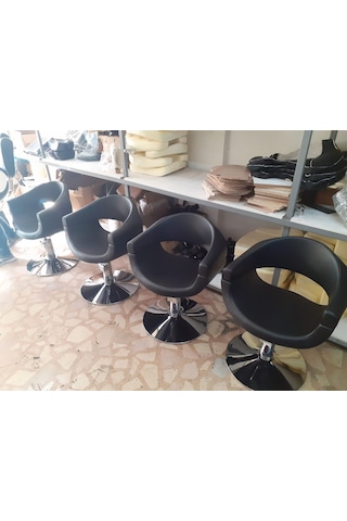 Hidrolikli Yuvarlak Taban Kauför Makyaj Koltuğu