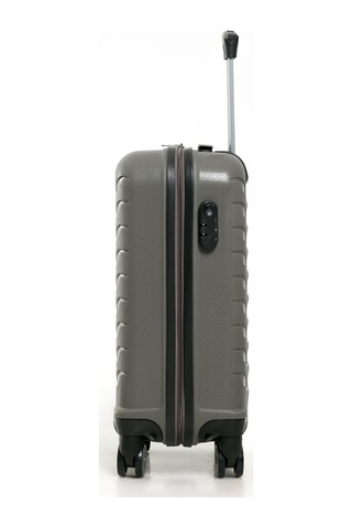 Yefa Pp Polipropilen Kırılmaz Kabin Küçük Boy Valiz Gri