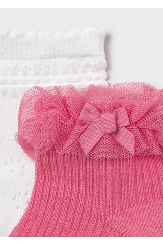 Mayoral Kız Bebek İkili Soket Çorap Set Pembe