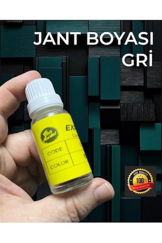 Kod- Gri Jant Boyası - Profesyonel Gri Jant Rötuş Boyası - Taş Izi Ve Çizik