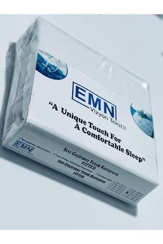 Emnvizyontekstil- %100 Sıvı Geçirmez 90x190 Cm Yatak Alezi-fitted