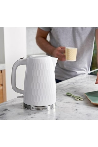 Russell Hobbs 26050-70 Honeycomb 1.7 Lt 2400 W Beyaz Su Isıtıcısı